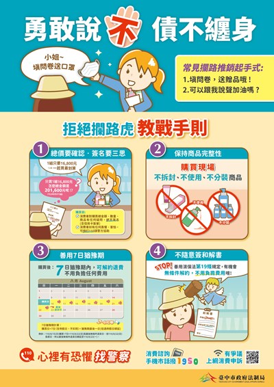 勇敢說不-債不纏身